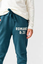God's Got My Back | Romans 8:31 Kids Fleece Joggers