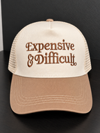 Expensive & Difficult | Two-Tone Trucker Hat